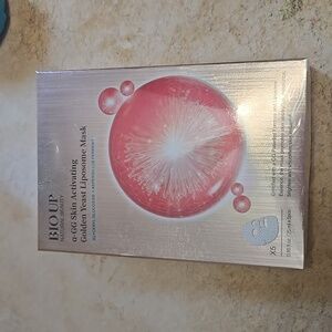Bio Up natural beauty liposome sheet mask face mask skincare Korean NWT